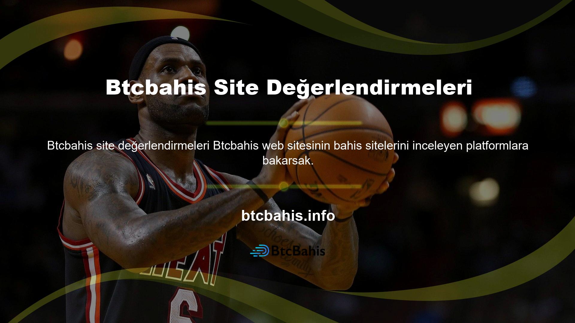 Btcbahis web sitesinin güvenilir bir bahis sitesi olduğunu ve birkaç olumsuz yorum ve memnun üye olduğunu görüyoruz